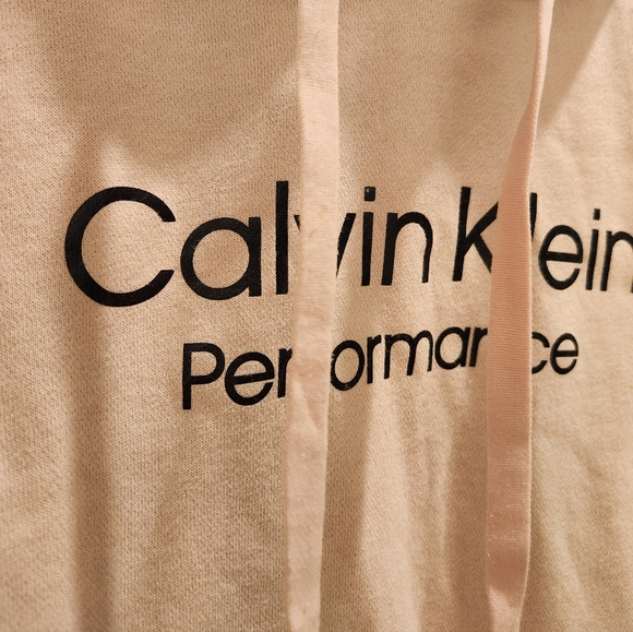 Light Pink Calvin Klein Performance Hoodie - Picture 2 of 6
